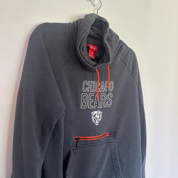 Nike Women’s Chicago Bears Cowl Neck Hoodie - Size Large - Picture 3 of 7